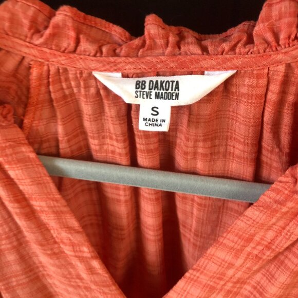 BB Dakota Steve Madden Rust Mini Dress - Picture 4 of 5